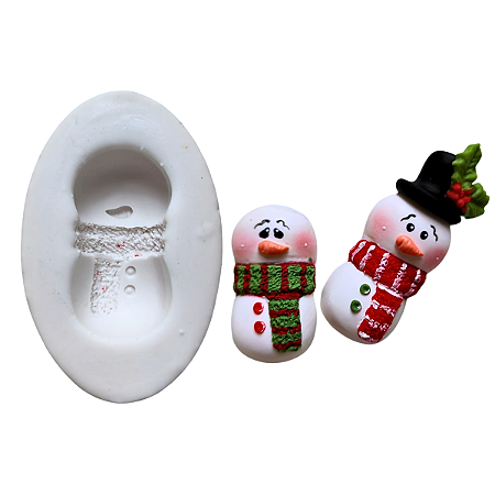 Molde Boneco de Neve P