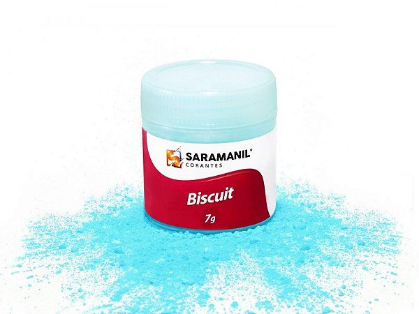 Corante em Pó Azul Turquesa 7g Saramanil