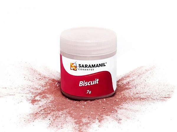 Corante em Pó para Biscuit Ocre 7g Saramanil
