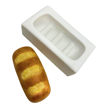 Molde de Silicone Pão de Leite G (6,5 x 3 cm)