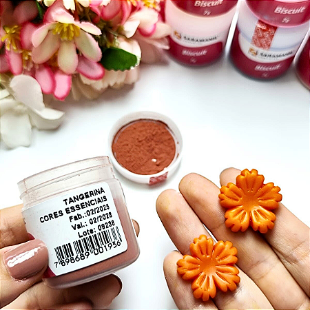 Corante em Pó Saramanil Tangerina 7g