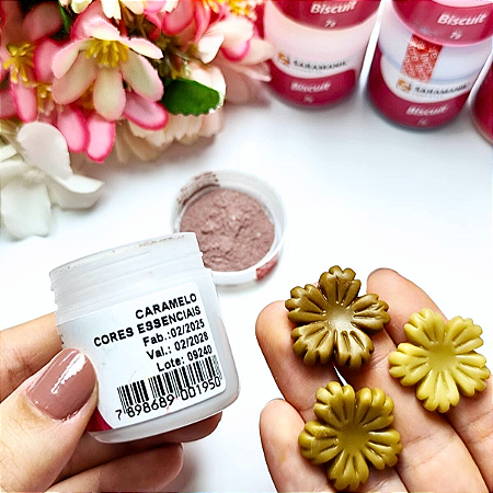 Corante em Pó Saramanil Caramelo 7g