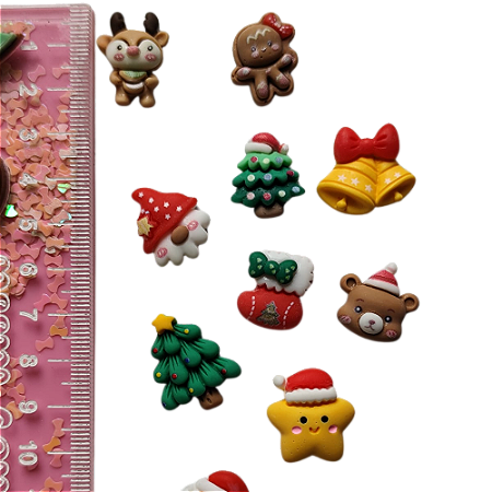 Miniaturas de resina Natal