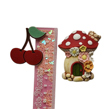 Molde de silicone cogumelo