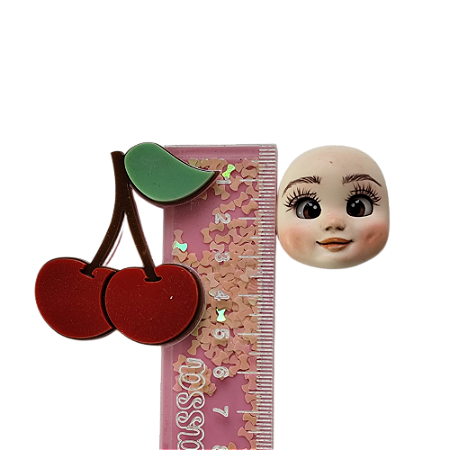 Molde de silicone cabeça doll p Aninha