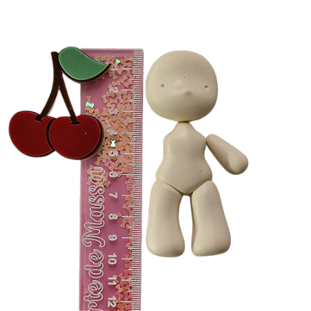 Molde de silicone doll fofuxa