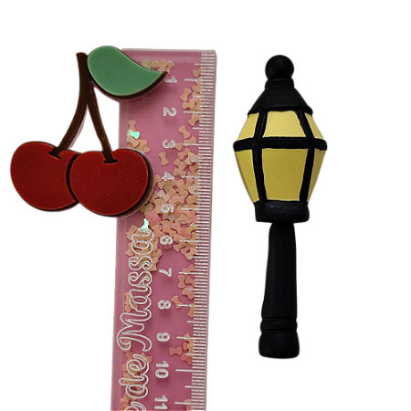 Molde de silicone mini luminária