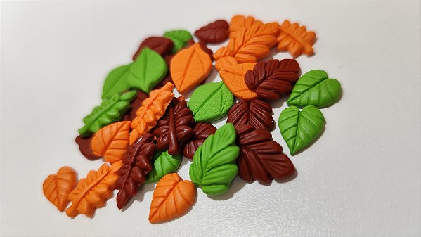 Molde folhinhas fofas