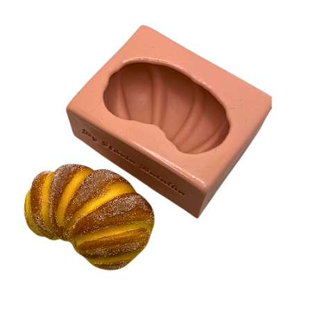 Molde pão de leite curvado P