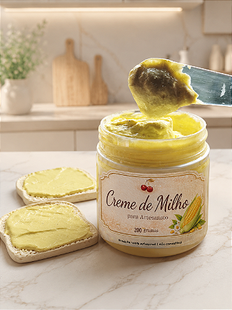 Creme de Milho fake