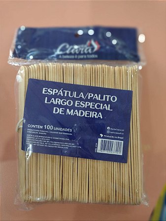SANTA CLARA ESPATULA/PALITO LARGO ESPECIAL C/100