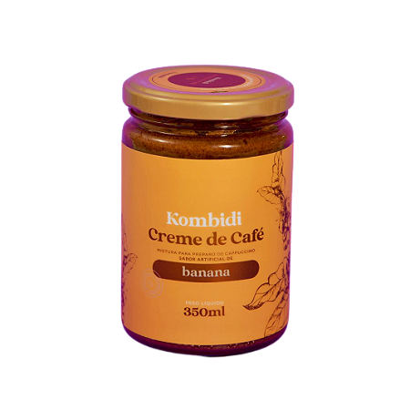 Creme de Café - BANANA - Pote 350 ml