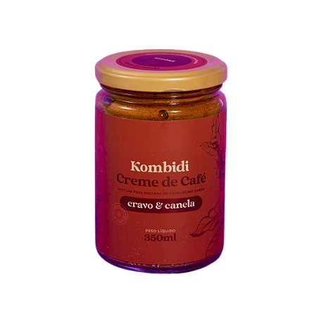 Creme de Café - CRAVO E CANELA - Pote 350 ml