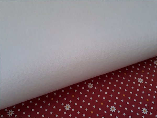 Feltro Liso  Branco (035) - 1 Metro