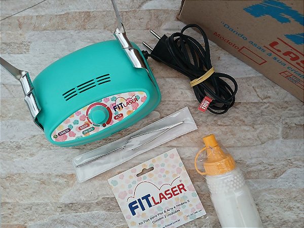 Fit Laser Flor E Arte Mais Acessórios E Moldes Em Alumínio - Voltagem 110 "SEMI NOVA"