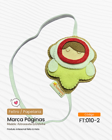 Marca Página com Elástico