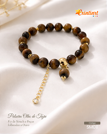 Pulseira Olho de Tigre