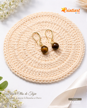 Brinco Olho de Tigre