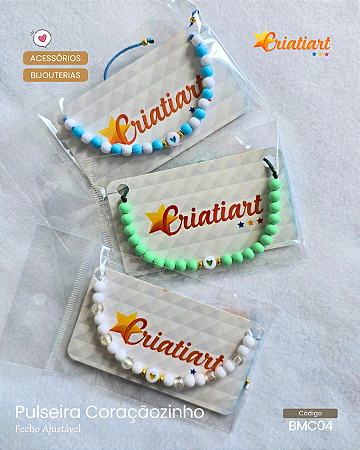 Pulseira Coraçãozinho