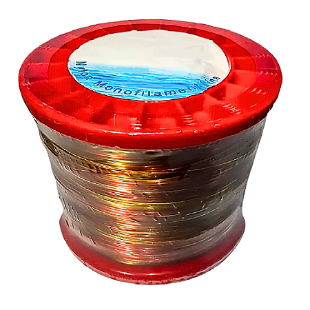 Linha de Pesca Colorida Multicolor Náilon Monofilamento Carretel de 500 Gramas