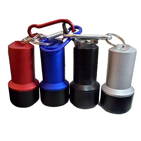 Lanterna Luminária LED Mosquetão Chaveiro Pesca Pescaria Camping Luz de Emergência 3 Modos (9105)