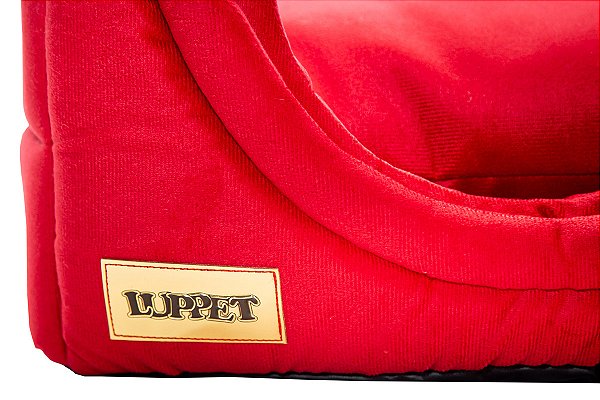 Cama Iglu e Toca Para Cachorro Luppet Vermelho Super Luxo