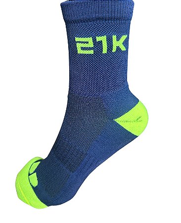 Meias UseDD 21 KM Marinho e  Flúor Nº 39 a 43