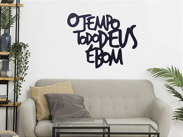 Aplique O tempo todo Deus é bom