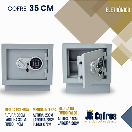 Cofre 35cm Parede