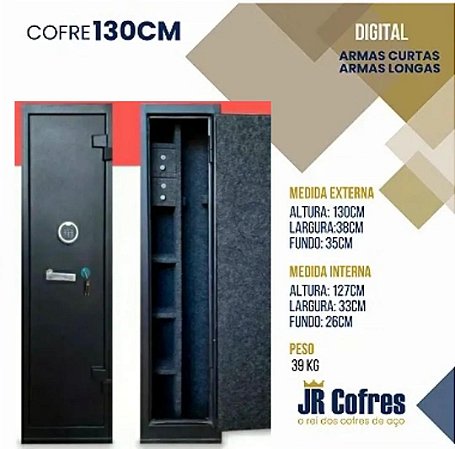 Cofre 130cm Digital