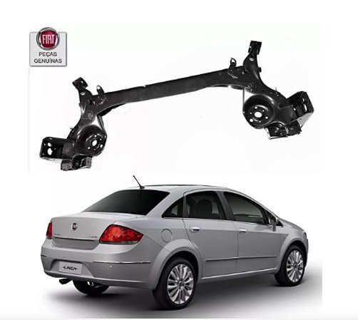 (52080657) Eixo Suspensão Traseira - Fiat - Linea