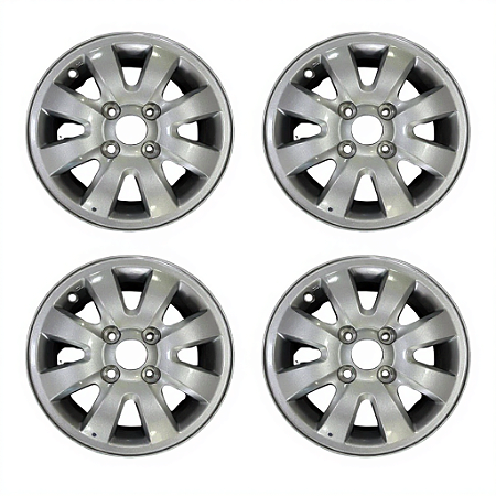| Jogo 4 Rodas Aro 14 4 Furos Kayalame Peugeot 207 Original