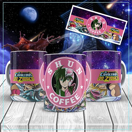 Caneca Personalizada Cavaleiros do Zodiáco (Shun)