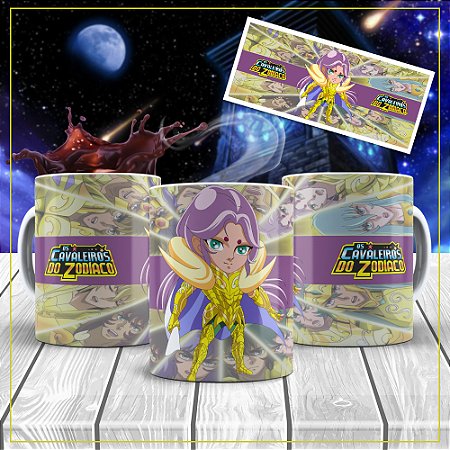 Caneca Personalizada Cavaleiros do Zodiáco (Aries)