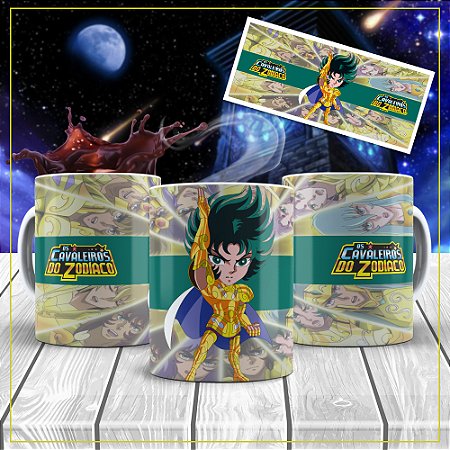 Caneca Personalizada Cavaleiros do Zodiáco (Capricornio)