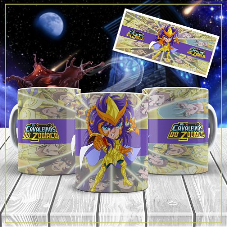 Caneca Personalizada Cavaleiros do Zodiáco (Escorpião)