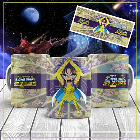 Caneca Personalizada Cavaleiros do Zodiáco (Gemios)