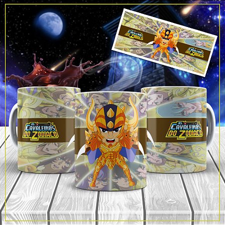 Caneca Personalizada Cavaleiros do Zodiáco (Touro)