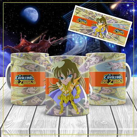 Caneca Personalizada Cavaleiros do Zodiáco (Virgem)