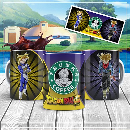 CANECA PERSONALIZDA DRAGON BALL - TRUNKS