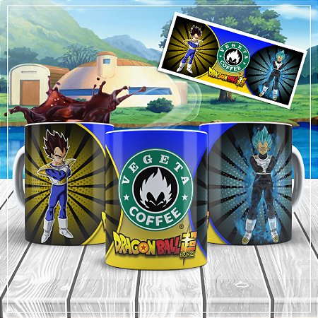 CANECA PERSONALIZDA DRAGON BALL - VEGETA