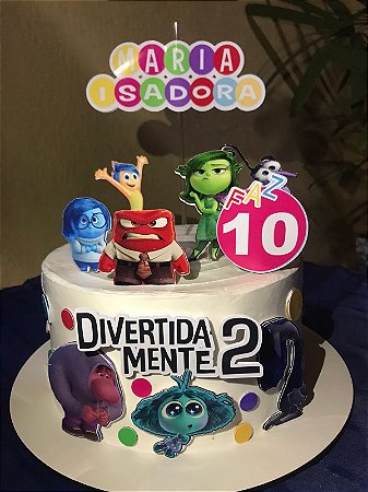 TOPO DE BOLO DIVERTIDAMENTE