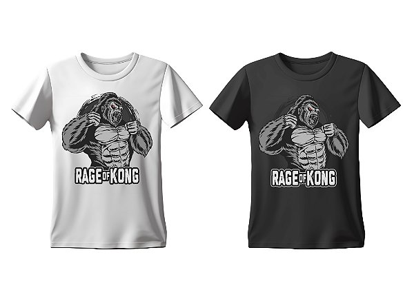 CAMISA PERSONALIZADA RAGE OF KONG