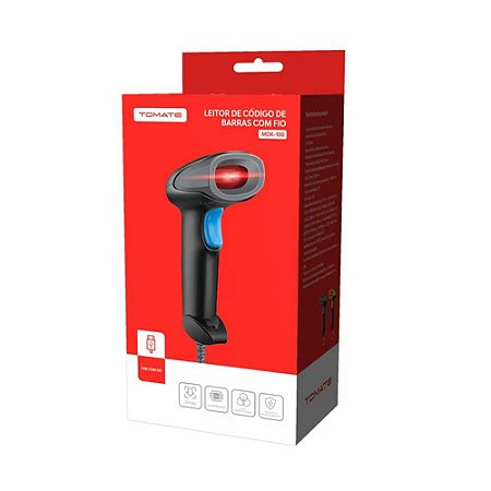 Leitor de código de barras c/ fio tomate MDK100 USB 2D (3112)