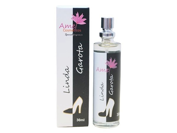 Perfume Amei Cosméticos Linda Garota 30ml   -------Perfume de Bolso