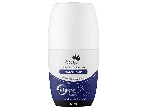 Desodorante Roll-on Black Car Amei Cosméticos