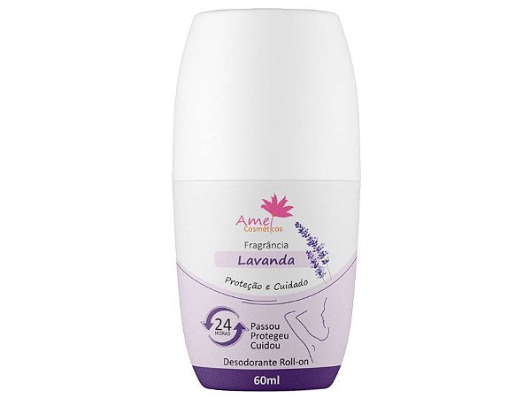 Desodorante Roll-on Lavanda Amei Cosméticos