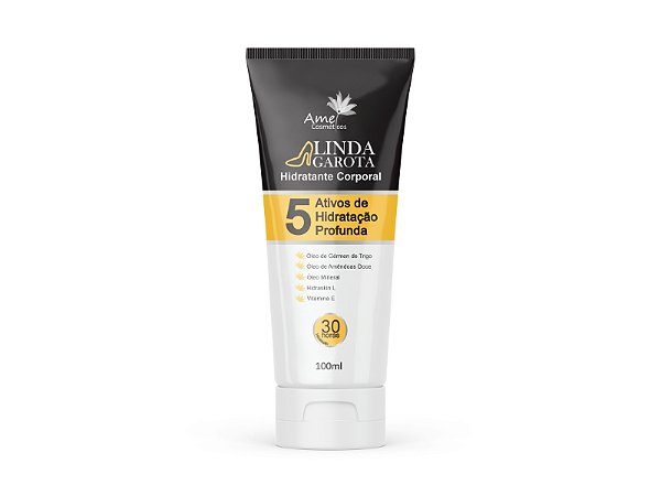 Hidratante Corporal Amei Cosméticos Linda Garota - 100ml