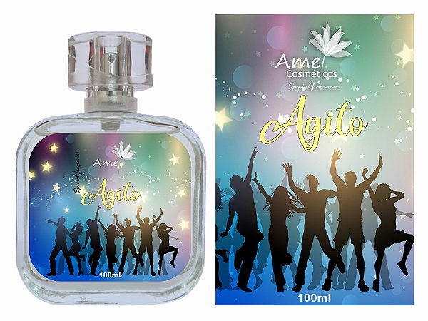 Perfume Amei Cosméticos Agito 100ml  Inspirado Euphoria