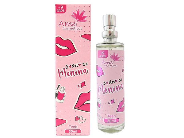 Perfume Amei Cosméticos Sonho de Menina 30ml       criança acima de nove (9) anos